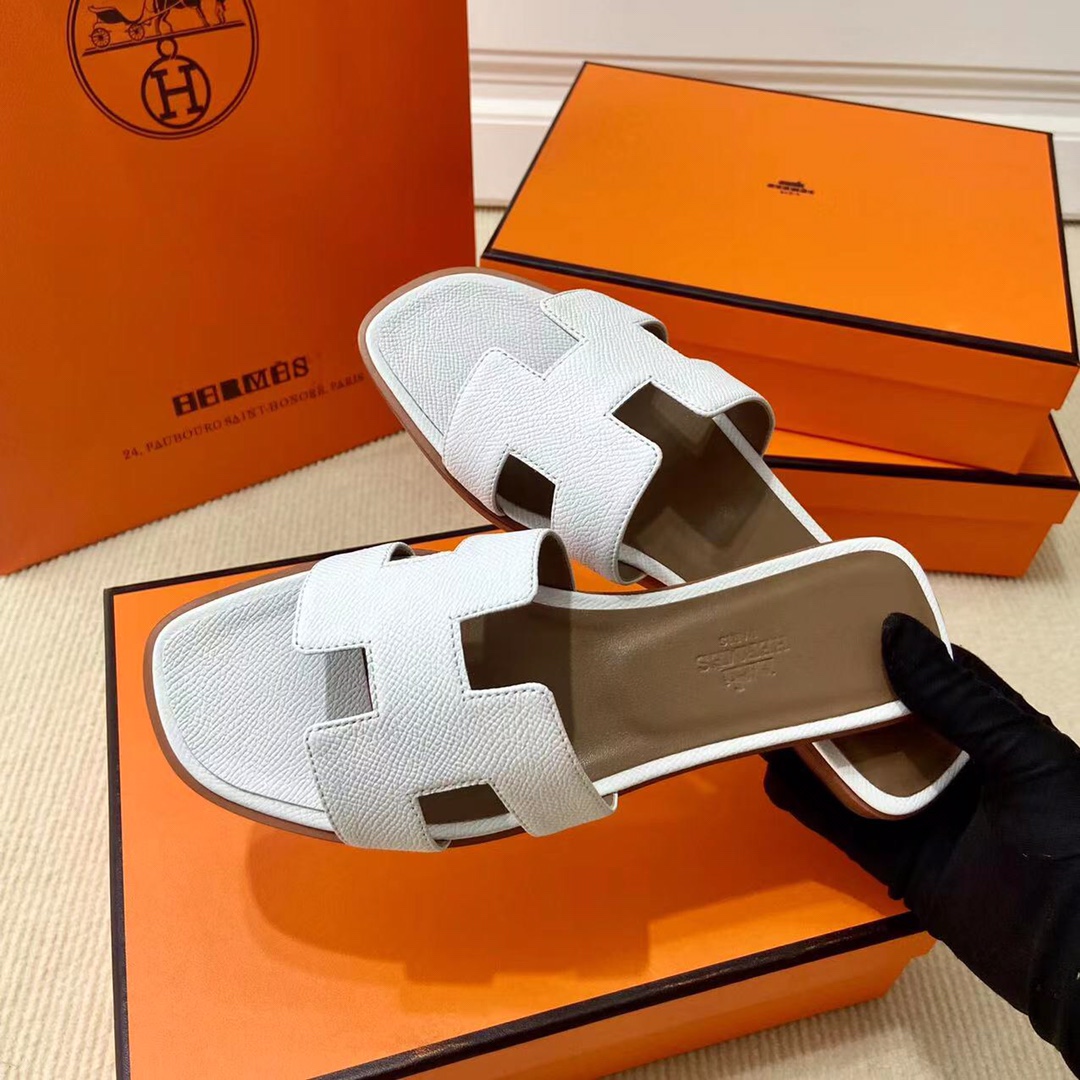 에르메스 올수공 오란 슬리퍼 샌들 앱송 43